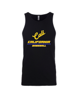 California Baseball Split - Tank Top