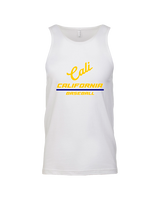 California Baseball Split - Tank Top