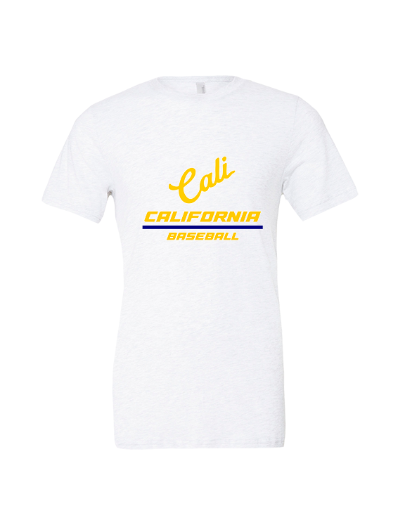 California Baseball Split - Tri-Blend Shirt