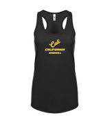 California Baseball Split - Womens Tank Top