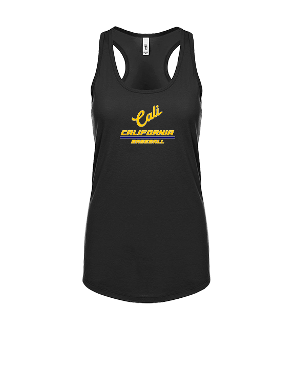 California Baseball Split - Womens Tank Top