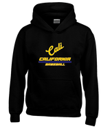California Baseball Split - Youth Hoodie