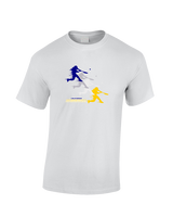 California Baseball Swing - Cotton T-Shirt