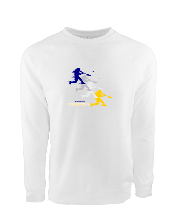 California Baseball Swing - Crewneck Sweatshirt