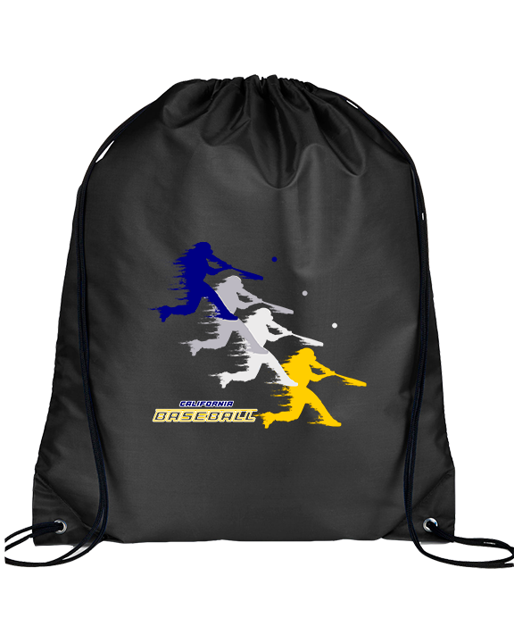 California Baseball Swing - Drawstring Bag