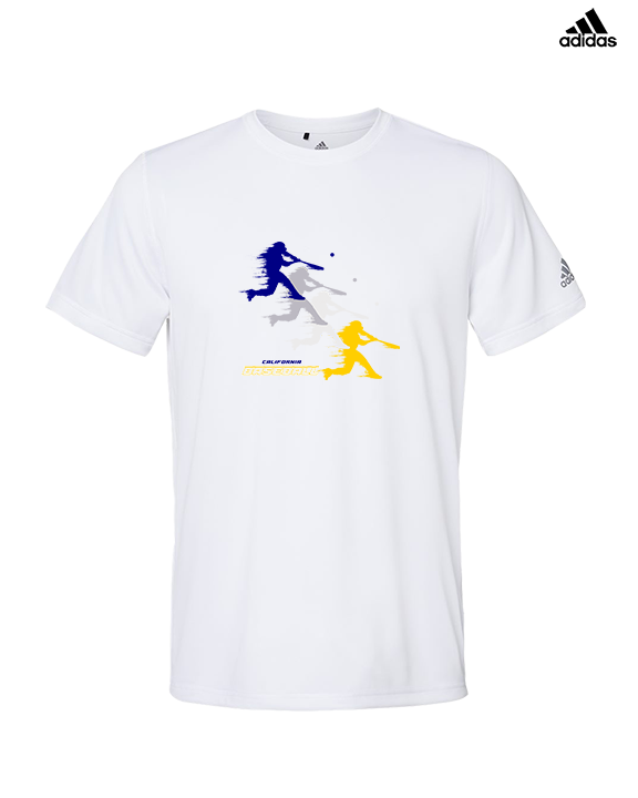 California Baseball Swing - Mens Adidas Performance Shirt