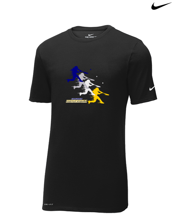 California Baseball Swing - Mens Nike Cotton Poly Tee