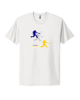 California Baseball Swing - Mens Select Cotton T-Shirt