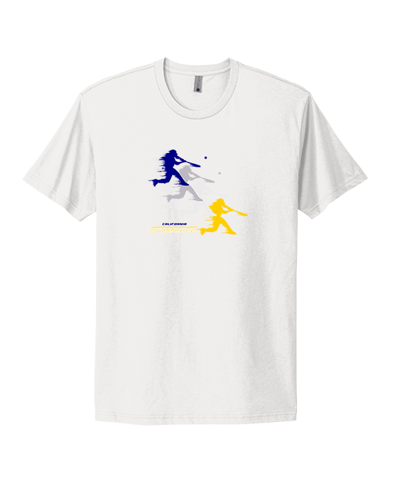 California Baseball Swing - Mens Select Cotton T-Shirt