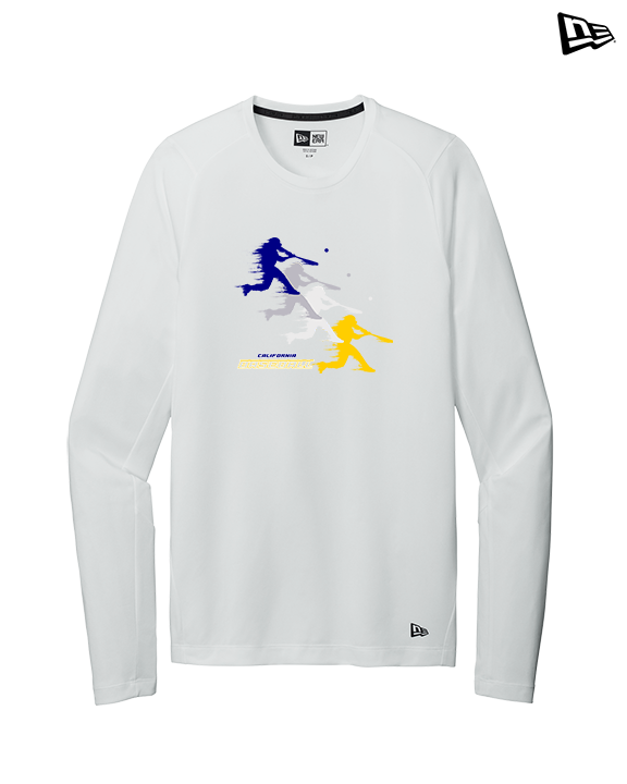 California Baseball Swing - New Era Performance Long Sleeve