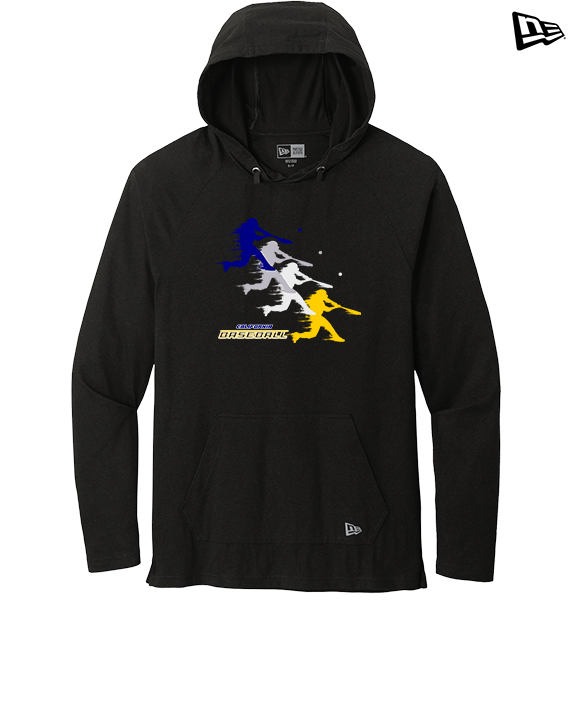 California Baseball Swing - New Era Tri-Blend Hoodie