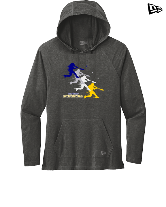 California Baseball Swing - New Era Tri-Blend Hoodie