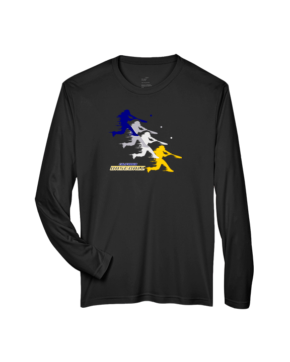 California Baseball Swing - Performance Longsleeve