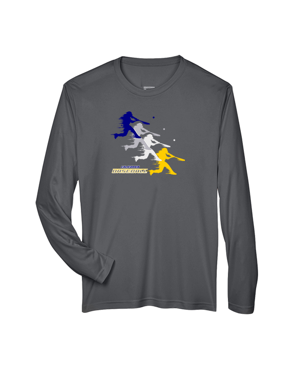 California Baseball Swing - Performance Longsleeve