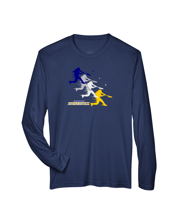 California Baseball Swing - Performance Longsleeve