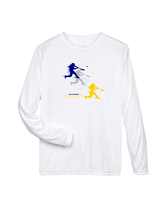 California Baseball Swing - Performance Longsleeve