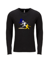 California Baseball Swing - Tri-Blend Long Sleeve