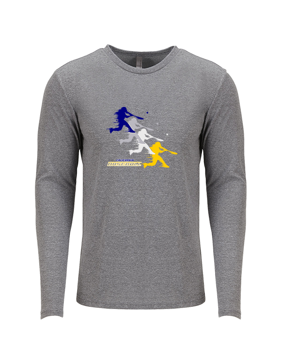 California Baseball Swing - Tri-Blend Long Sleeve