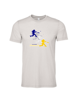 California Baseball Swing - Tri-Blend Shirt