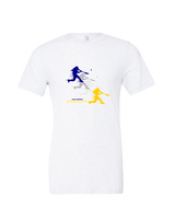 California Baseball Swing - Tri-Blend Shirt