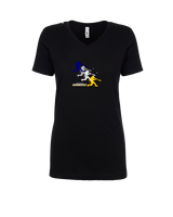 California Baseball Swing - Womens Vneck