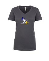 California Baseball Swing - Womens Vneck