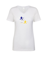 California Baseball Swing - Womens Vneck