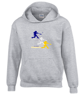 California Baseball Swing - Youth Hoodie