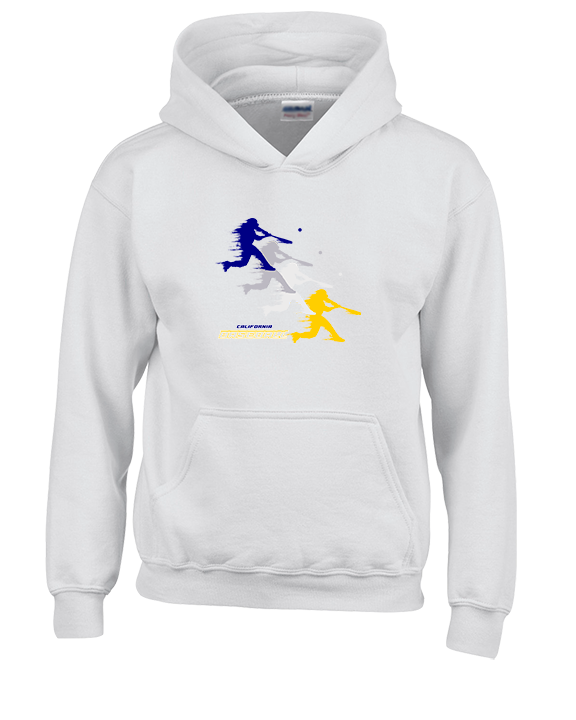 California Baseball Swing - Youth Hoodie