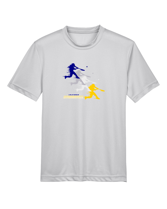 California Baseball Swing - Youth Performance Shirt