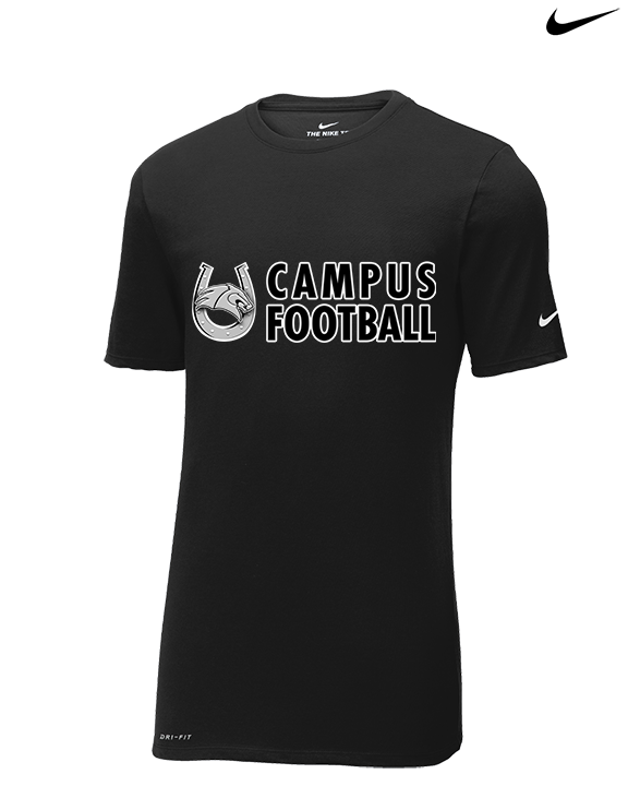 Campus HS Football Basic - Mens Nike Cotton Poly Tee