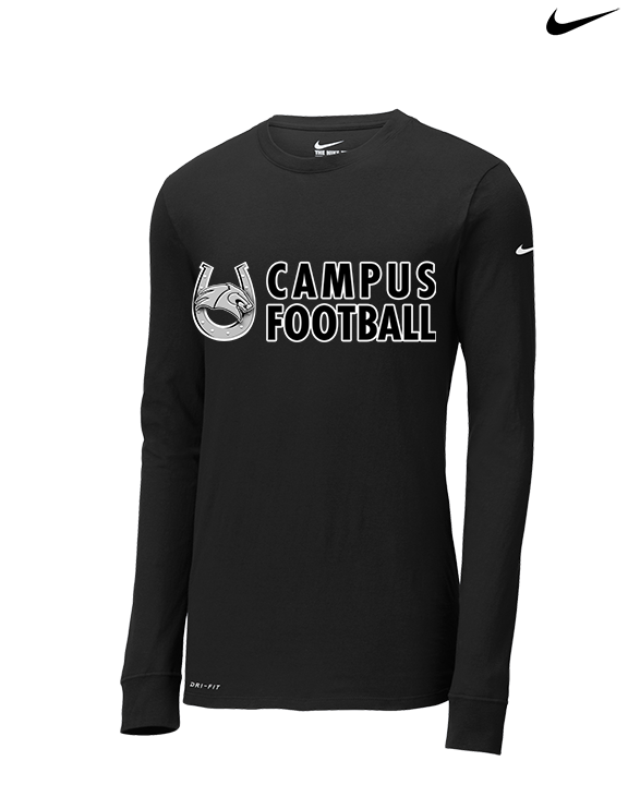 Campus HS Football Basic - Mens Nike Longsleeve