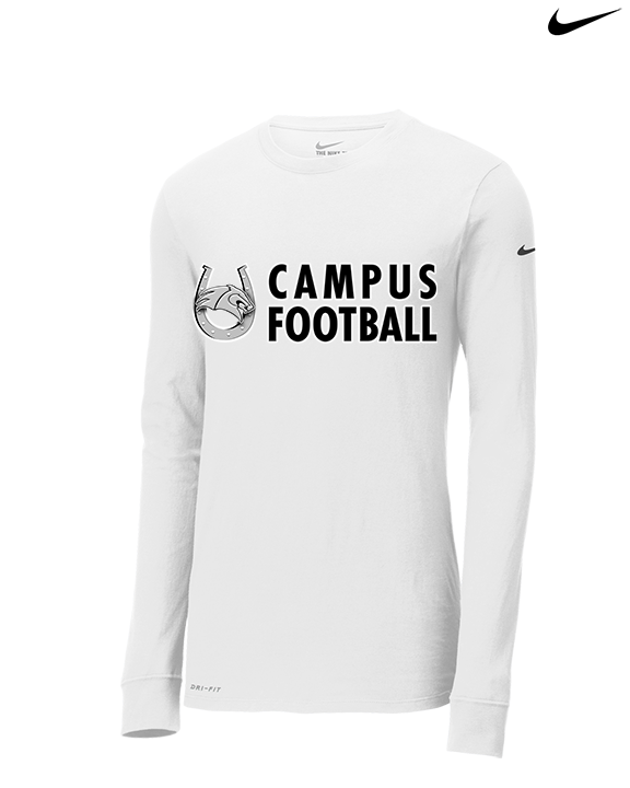 Campus HS Football Basic - Mens Nike Longsleeve