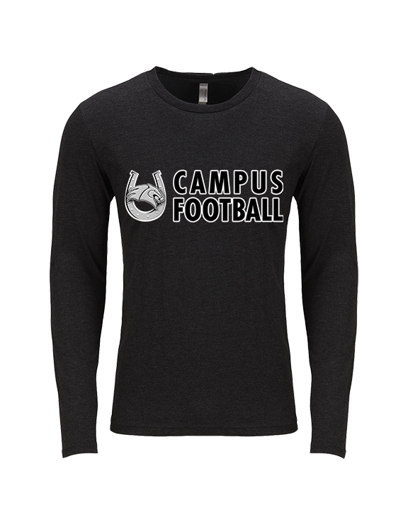 Campus HS Football Basic - Tri-Blend Long Sleeve