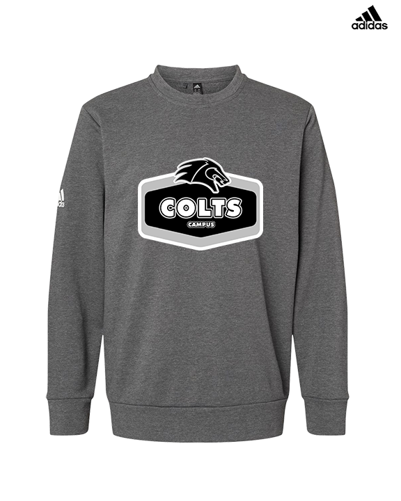 Campus HS Football Board - Mens Adidas Crewneck