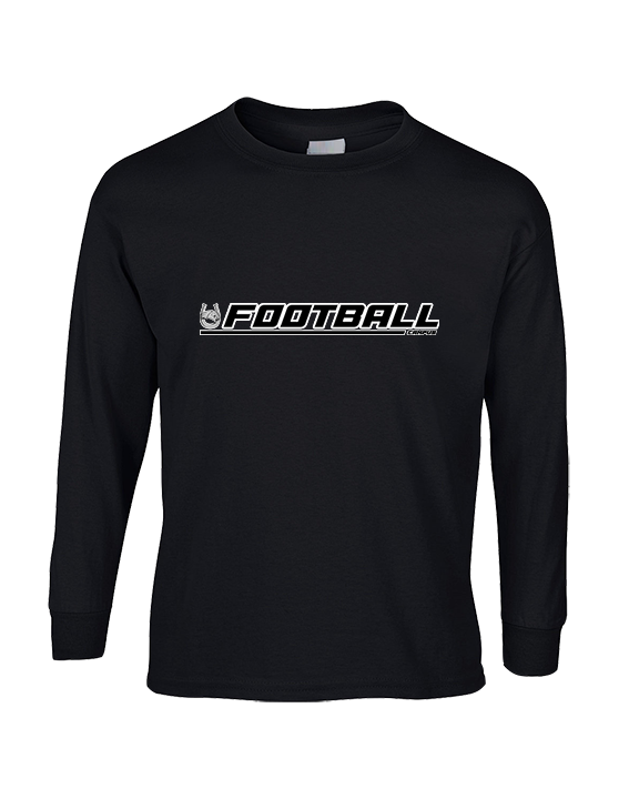 Campus HS Football Lines - Cotton Longsleeve