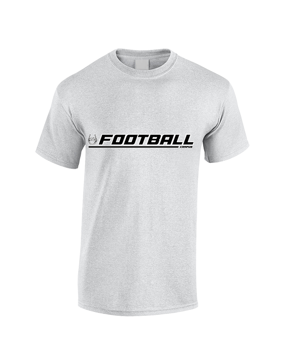 Campus HS Football Lines - Cotton T-Shirt