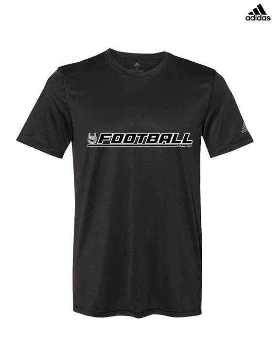 Campus HS Football Lines - Mens Adidas Performance Shirt