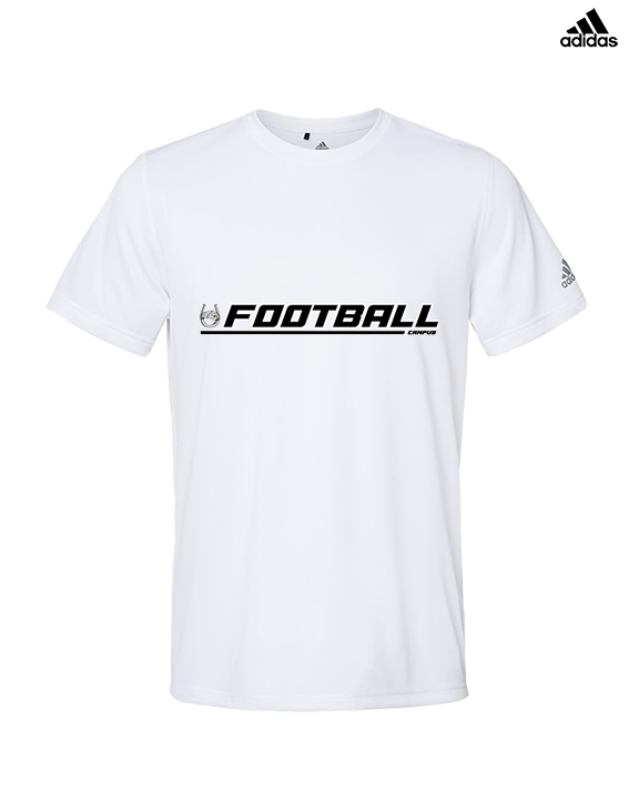 Campus HS Football Lines - Mens Adidas Performance Shirt