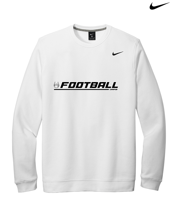 Campus HS Football Lines - Mens Nike Crewneck