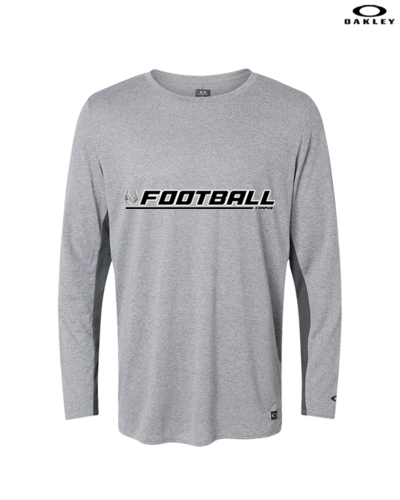 Campus HS Football Lines - Mens Oakley Longsleeve