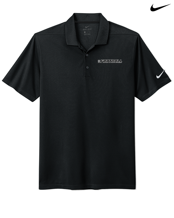 Campus HS Football Lines - Nike Polo