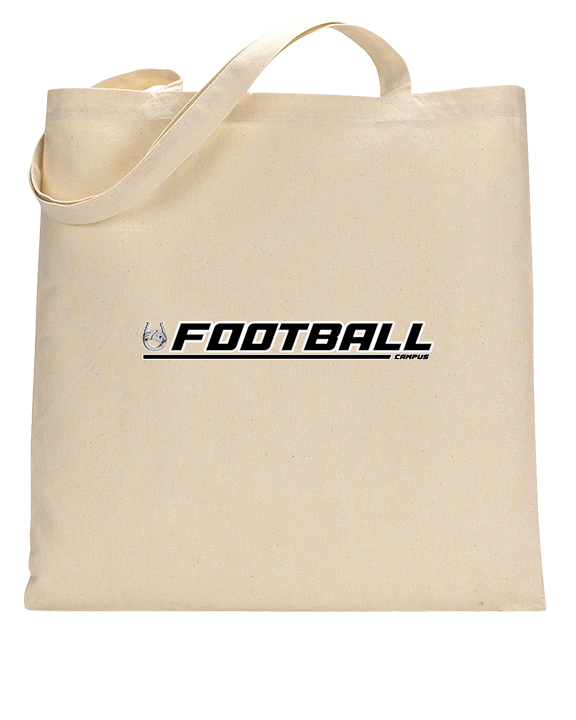 Campus HS Football Lines - Tote