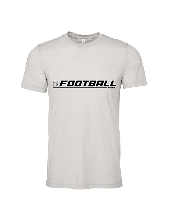 Campus HS Football Lines - Tri-Blend Shirt