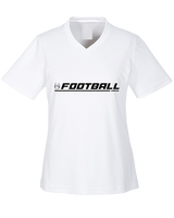 Campus HS Football Lines - Womens Performance Shirt