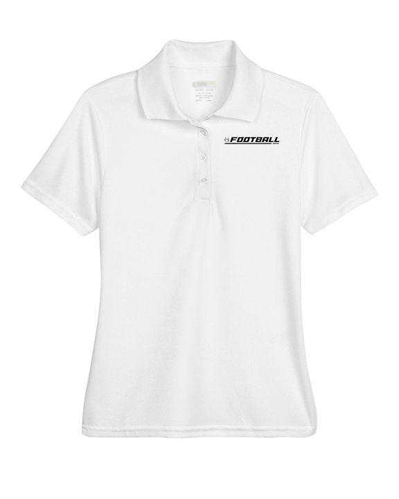 Campus HS Football Lines - Womens Polo