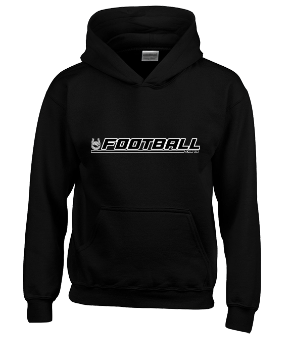 Campus HS Football Lines - Youth Hoodie