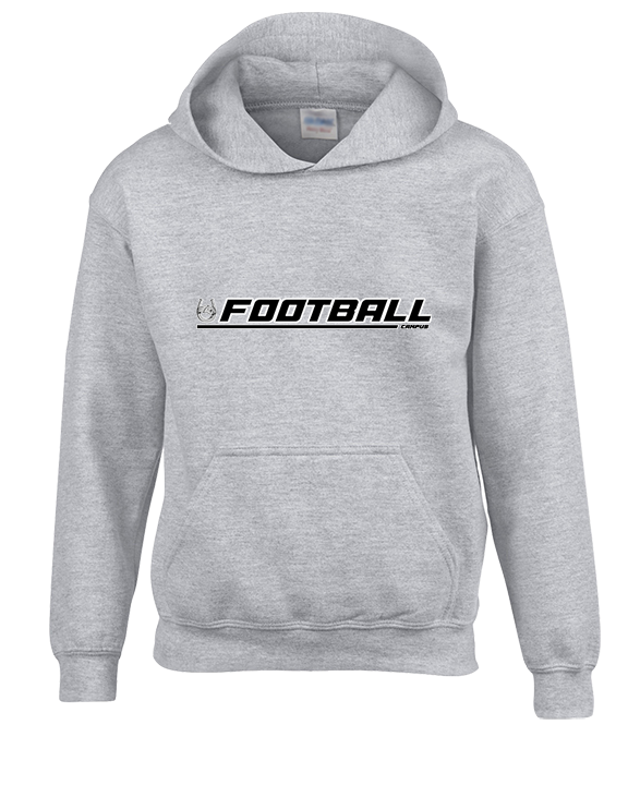 Campus HS Football Lines - Youth Hoodie