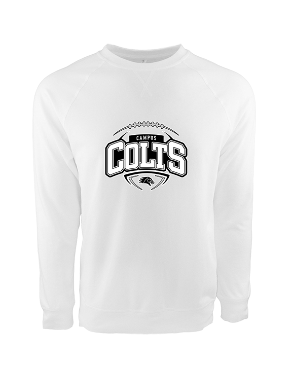 Campus HS Football Toss - Crewneck Sweatshirt