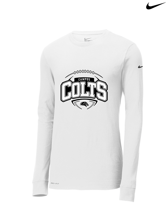 Campus HS Football Toss - Mens Nike Longsleeve